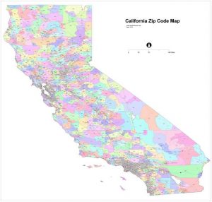 california zip code maps